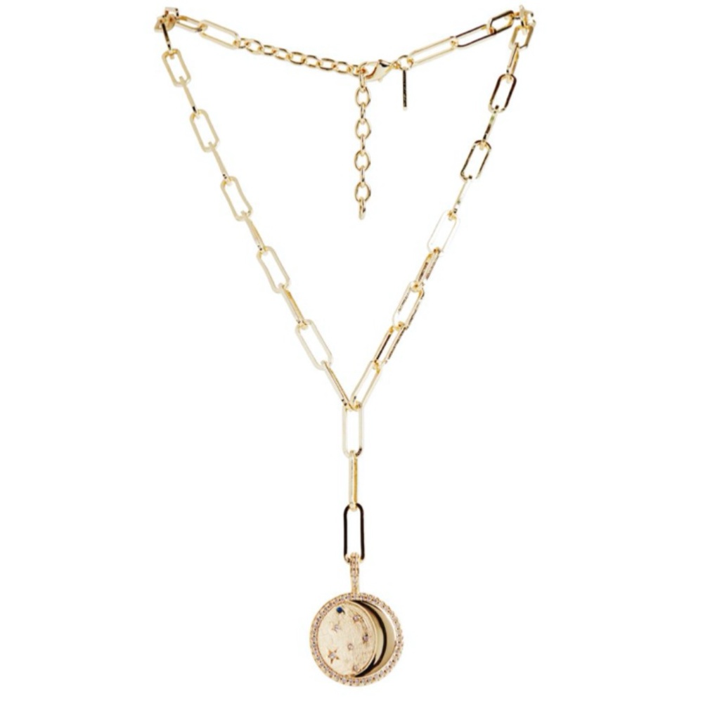 Melinda Maria Star Lariat Necklace